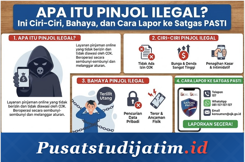 Apa Itu Pinjol Ilegal? Ini Ciri-Ciri, Bahaya, dan Cara Lapor ke Satgas PASTI