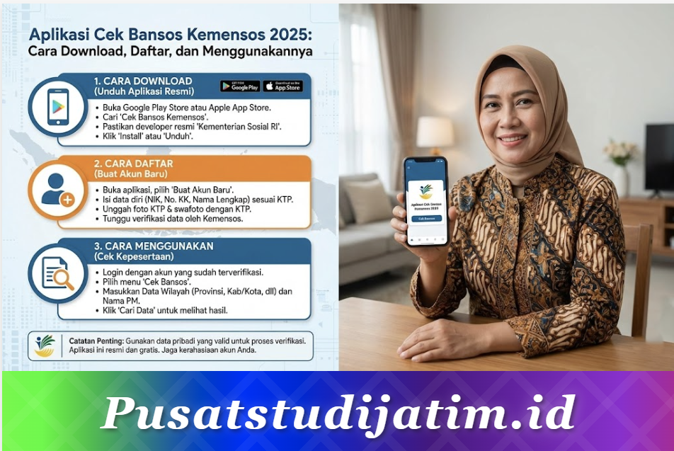 Aplikasi Cek Bansos Kemensos 2025: Cara Download, Daftar, dan Menggunakannya