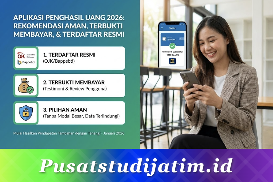 Aplikasi Penghasil Uang 2026: Rekomendasi Aman, Terbukti Membayar, dan Terdaftar Resmi