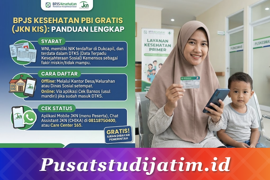 BPJS Kesehatan PBI Gratis: Cara Daftar, Syarat, dan Cek Status Kepesertaan
