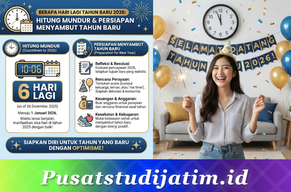 Berapa Hari Lagi Tahun Baru 2026: Hitung Mundur dan Persiapan Menyambut Tahun Baru