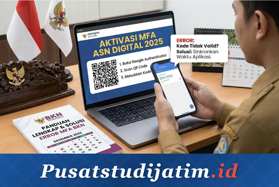 Cara Aktivasi MFA ASN Digital BKN 2025: Panduan Lengkap dan Solusi Error