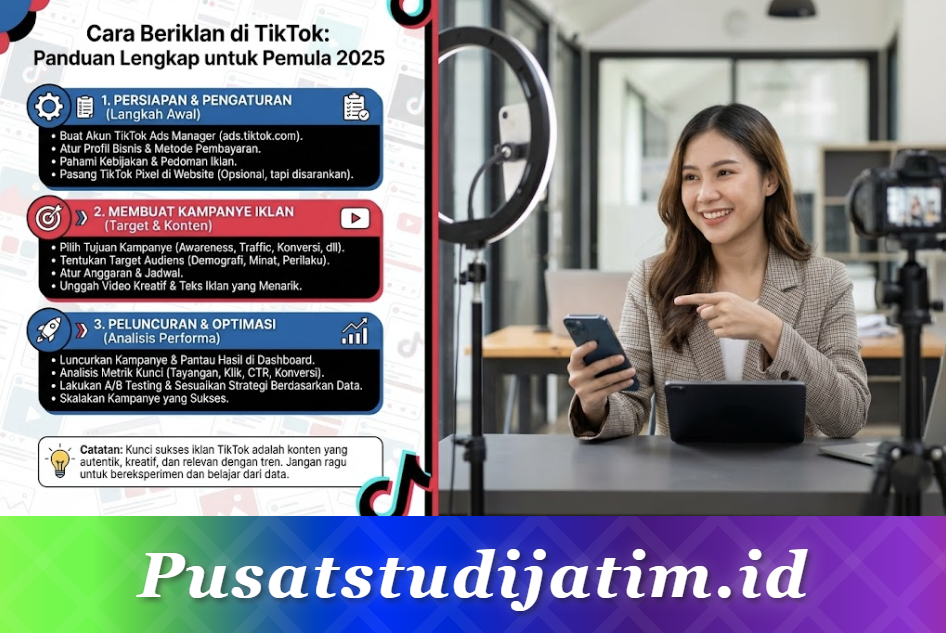 Cara Beriklan di TikTok: Panduan Lengkap untuk Pemula 2025
