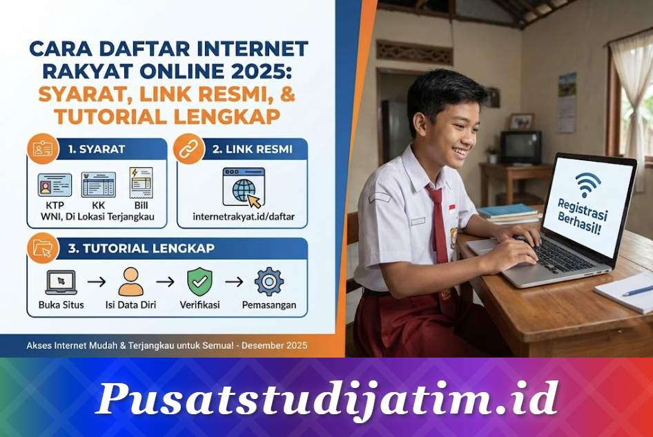 Cara Daftar Internet Rakyat Online 2025: Syarat, Link Resmi, dan Tutorial Lengkap