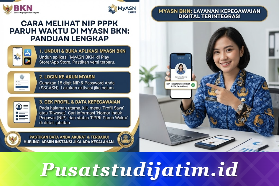Cara Melihat NIP PPPK Paruh Waktu di MyASN BKN: Panduan Lengkap