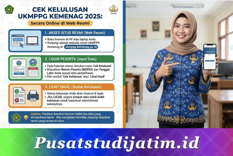 Cek Kelulusan UKMPPG Kemenag 2025: Secara Online di Web Resmi