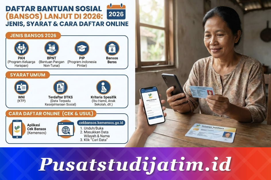 Daftar Bantuan Sosial yang Lanjut di 2026: Jenis Bansos, Syarat, dan Cara Daftar Online