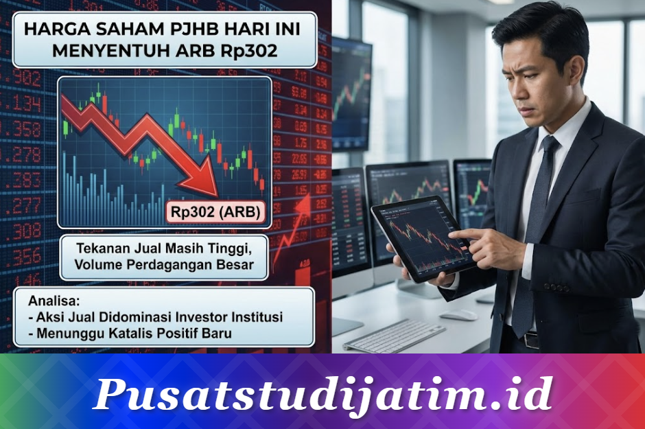 Harga Saham PJHB Hari Ini Menyentuh ARB 302: Tekanan Jual Masih Tinggi, Ini Analisanya