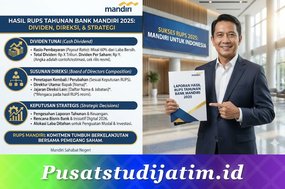 Hasil RUPS Bank Mandiri: Dividen, Susunan Direksi, dan Keputusan Strategis