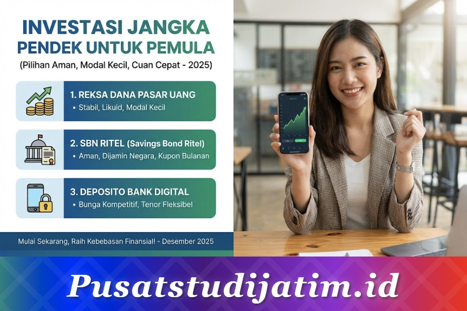 Investasi Jangka Pendek untuk Pemula 2025: Pilihan Aman, Modal Kecil, Cuan Cepat
