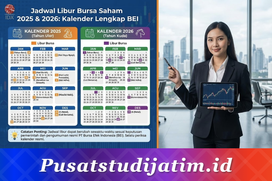Jadwal Libur Bursa Saham 2025 dan 2026: Kalender Lengkap BEI