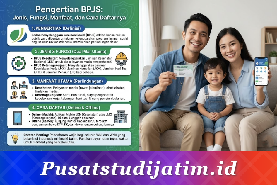 Pengertian BPJS: Jenis, Fungsi, Manfaat, dan Cara Daftarnya