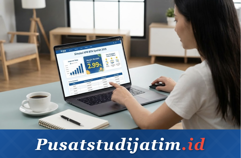 Simulasi KPR BTN Syariah 2025: Angsuran Tetap, Margin Rendah, dan Cara Pengajuannya
