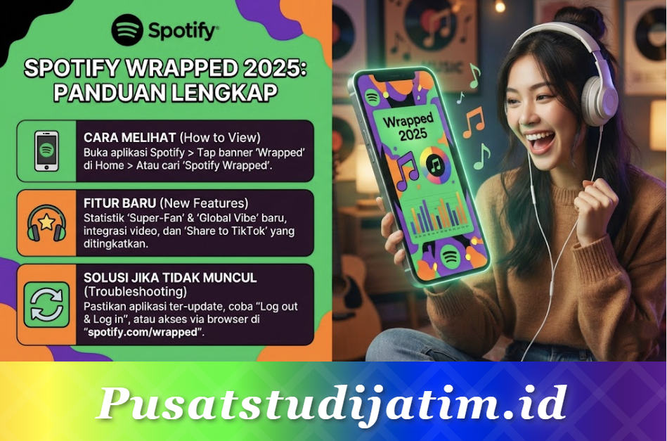 Spotify Wrapped 2025: Cara Melihat, Fitur Baru, dan Solusi Jika Tidak Muncul