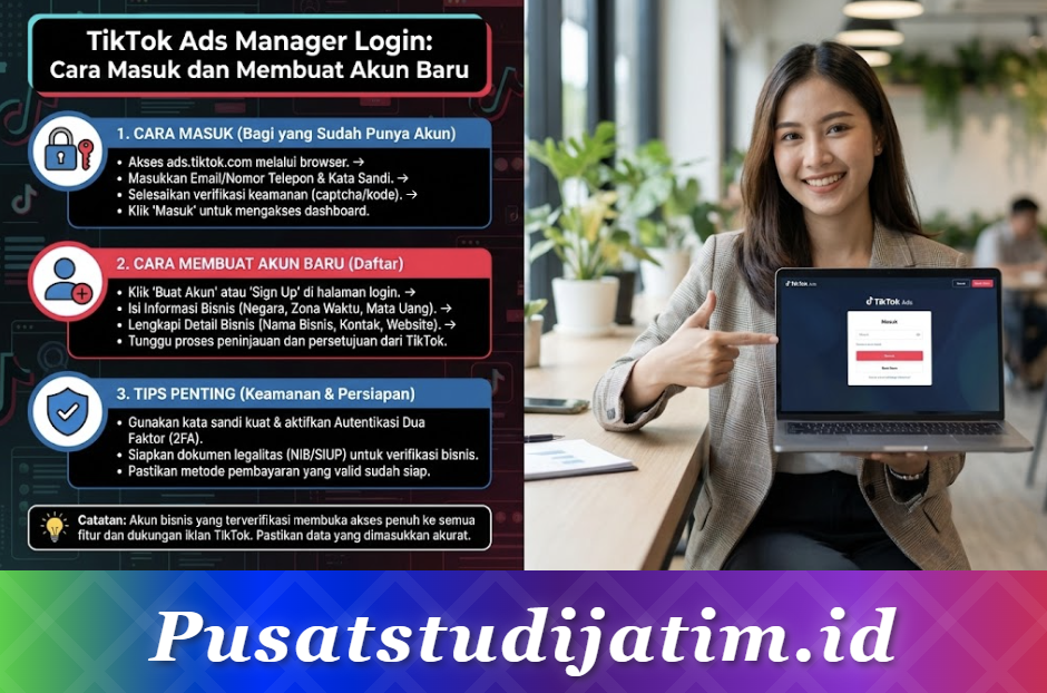TikTok Ads Manager Login: Cara Masuk dan Membuat Akun Baru