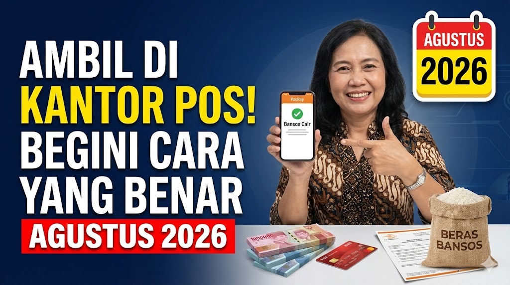Ambil di Kantor Pos! Begini Cara yang Benar Agustus 2026
