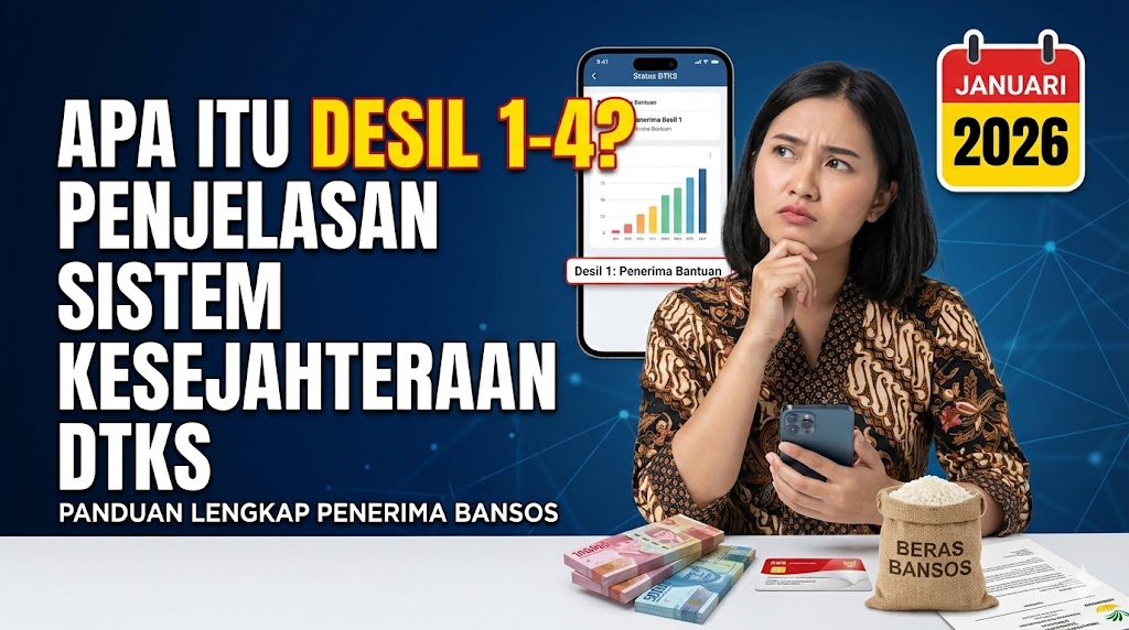 Apa Itu Desil 1-4? Penjelasan Sistem Kesejahteraan DTKS 2026