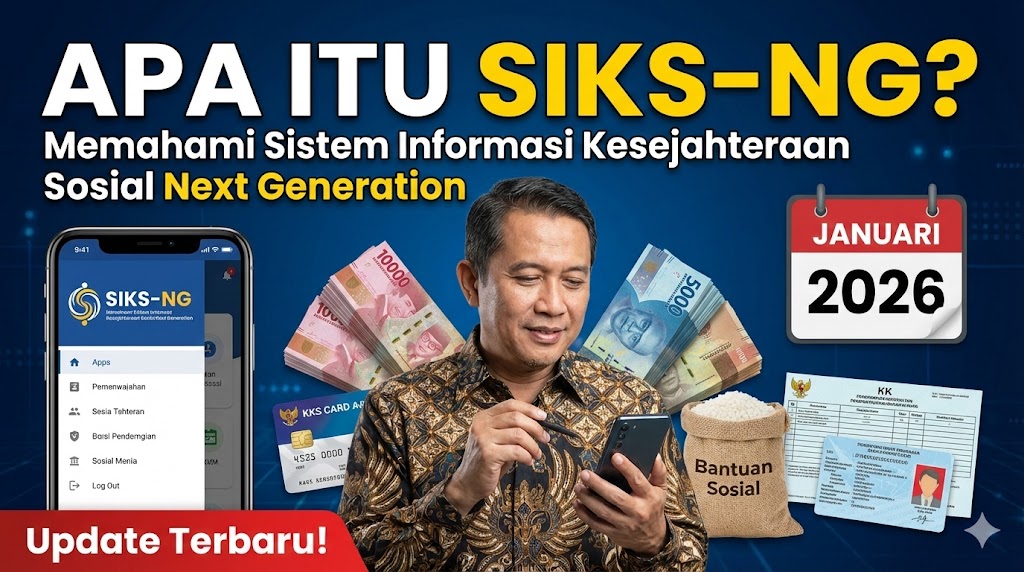 Apa Itu SIKS-NG? Memahami Sistem Informasi Kesejahteraan Sosial Next Generation Januari 2026