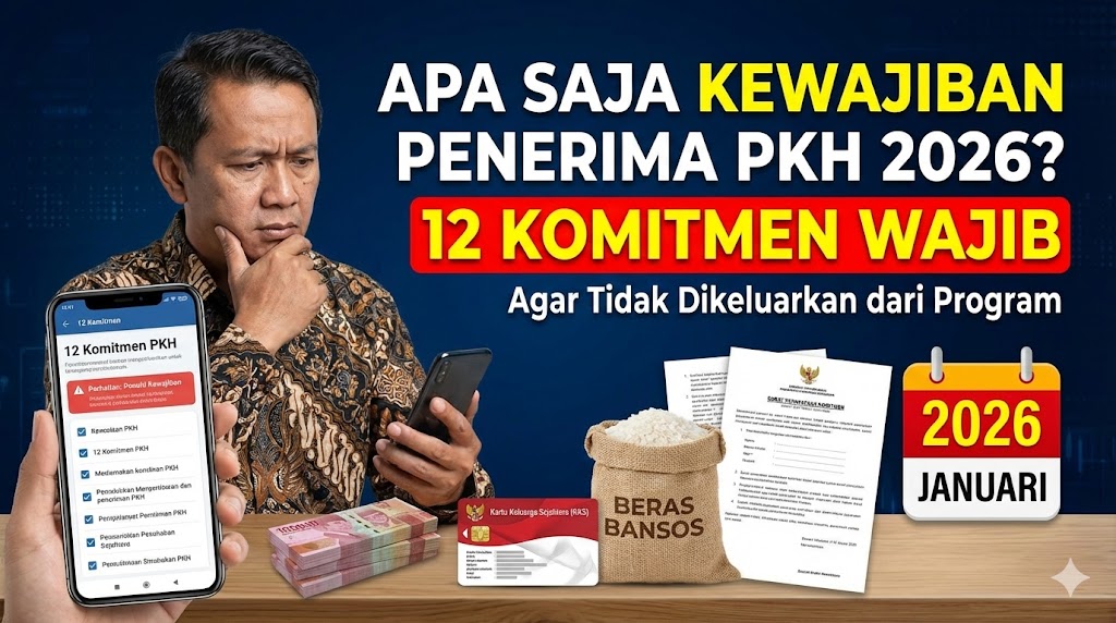Apa Saja Kewajiban Penerima PKH 2026? 12 Komitmen Wajib yang Harus Dipenuhi Agar Tidak Dikeluarkan dari Program