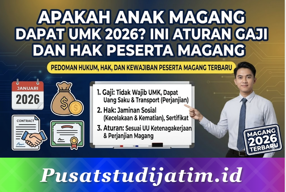 Apakah Anak Magang Dapat UMK 2026? Ini Aturan Gaji dan Hak Peserta Magang