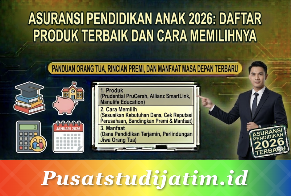 Asuransi Pendidikan Anak 2026: Daftar Produk Terbaik dan Cara Memilihnya
