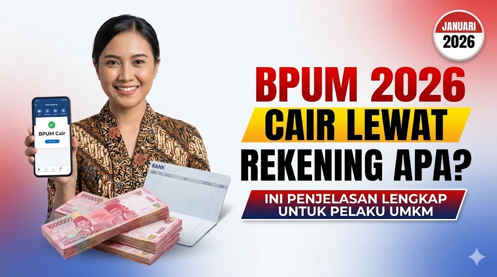 BPUM 2026 Cair Lewat Rekening Apa? Ini Penjelasan Lengkap untuk Pelaku UMKM