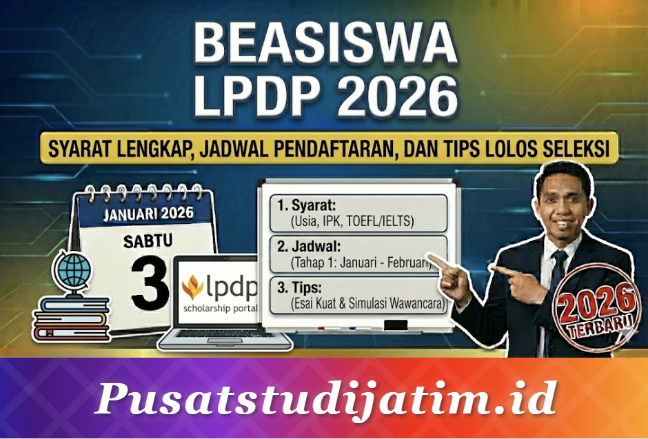 Beasiswa LPDP 2026: Syarat Lengkap, Jadwal Pendaftaran, dan Tips Lolos Seleksi