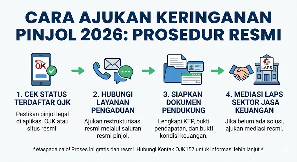 Cara Ajukan Keringanan Pinjol 2026: Prosedur Resmi