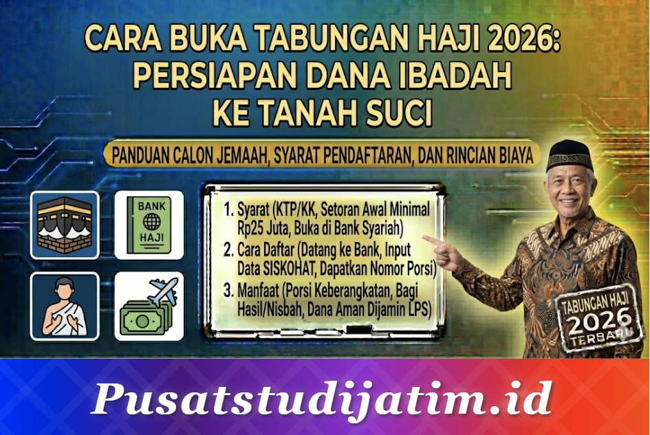 Cara Buka Tabungan Haji 2026: Persiapan Dana Ibadah ke Tanah Suci