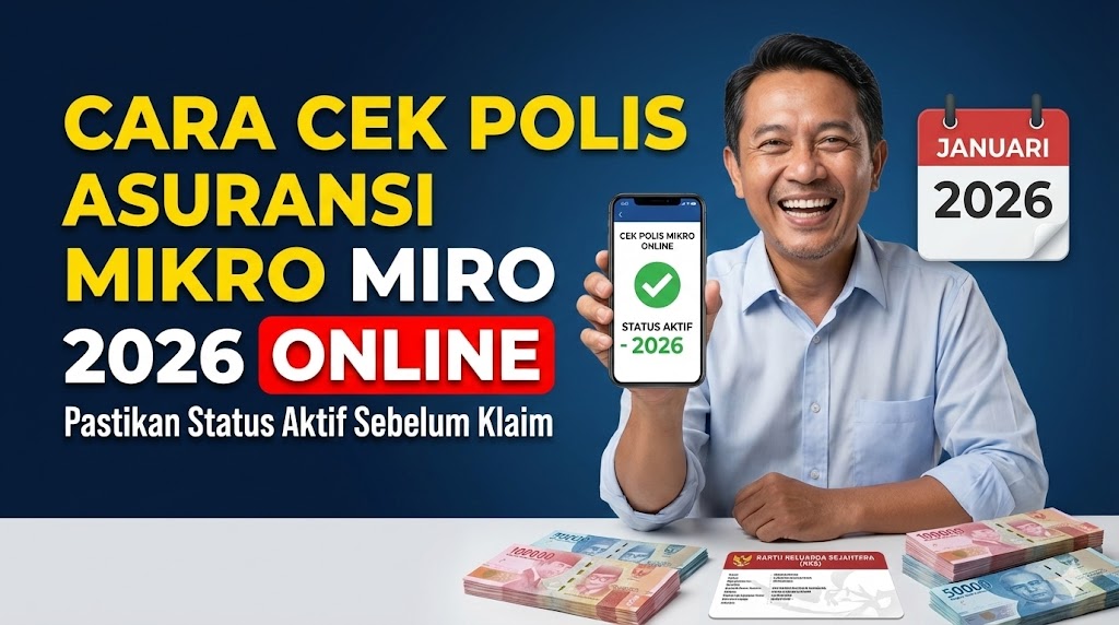 Cara Cek Polis Asuransi Mikro 2026 Online, Pastikan Status Aktif Sebelum Klaim