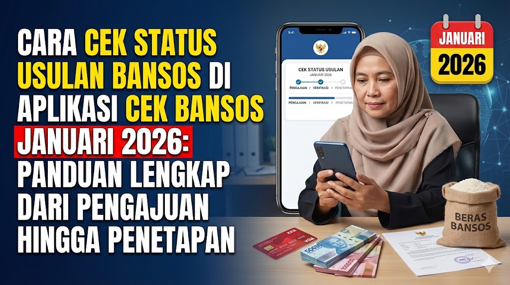Cara Cek Status Usulan Bansos di Aplikasi Cek Bansos Januari 2026: Panduan Lengkap dari Pengajuan hingga Penetapan
