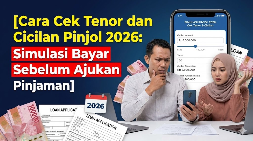 Cara Cek Tenor dan Cicilan Pinjol 2026: Simulasi Bayar Sebelum Ajukan Pinjaman