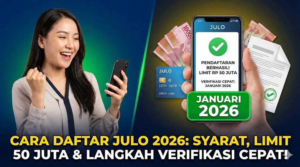 Cara Daftar JULO 2026: Syarat, Limit 50 Juta & Langkah Verifikasi Cepat