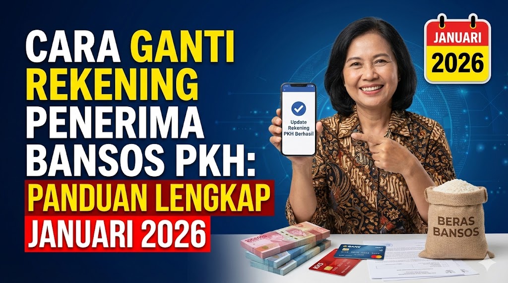 Cara Ganti Rekening Penerima Bansos PKH: Panduan Lengkap Januari 2026
