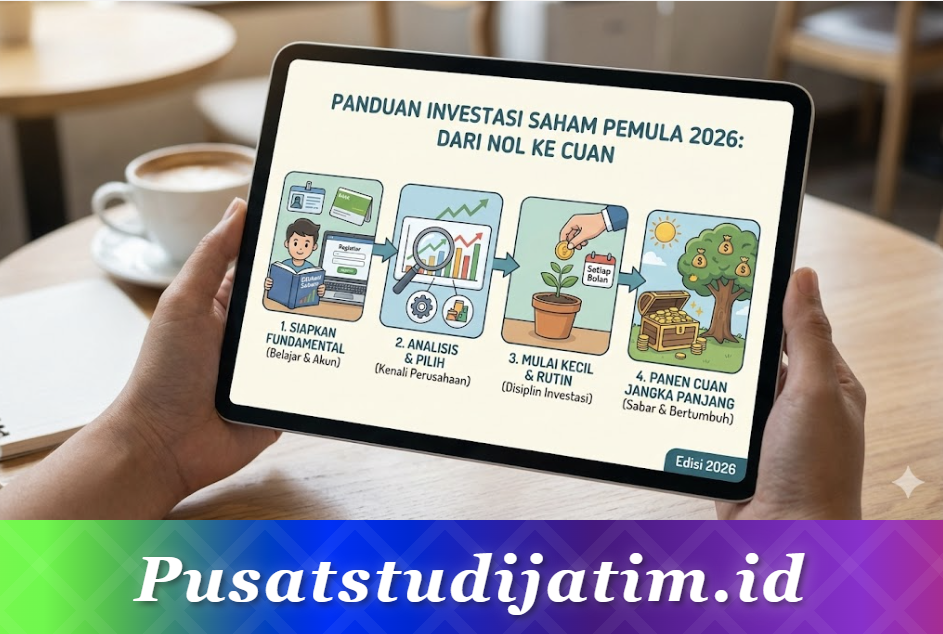 Cara Investasi Saham untuk Pemula 2026: Panduan Lengkap dari Nol hingga Cuan