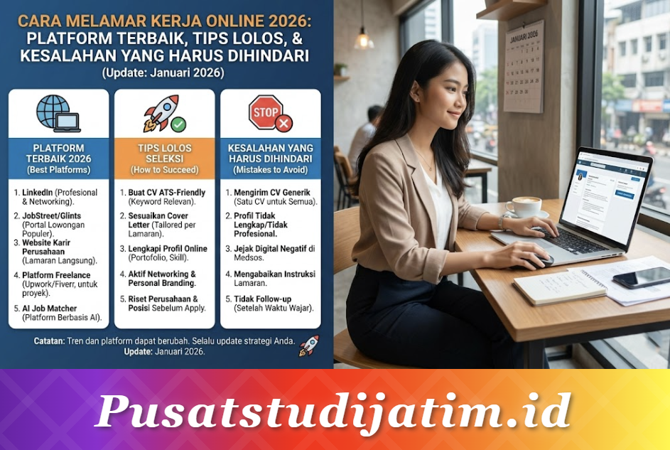 Cara Melamar Kerja Online 2026: Platform Terbaik, Tips Lolos, dan Kesalahan yang Harus Dihindari