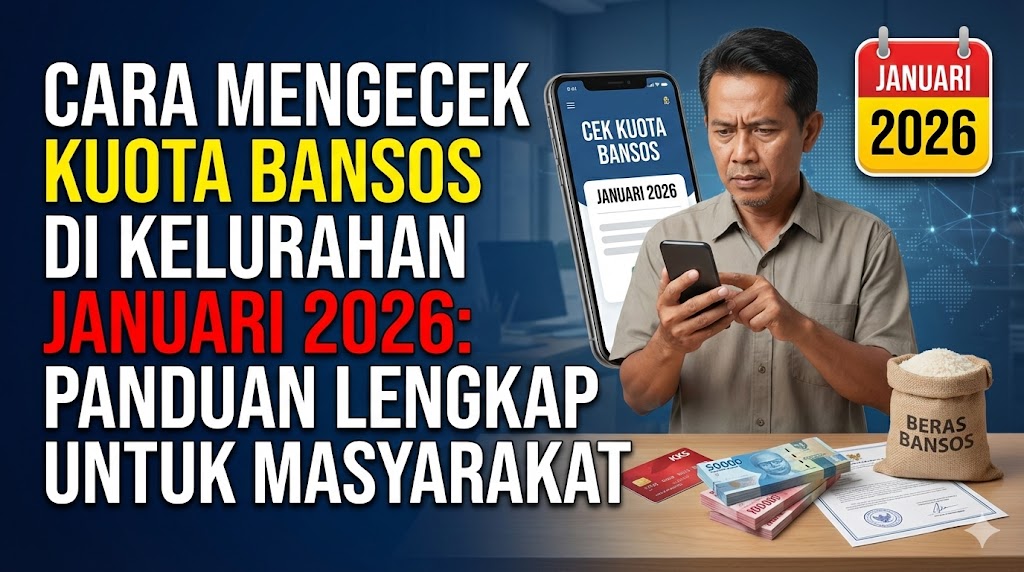Cara Mengecek Kuota Bansos di Kelurahan Januari 2026: Panduan Lengkap untuk Masyarakat
