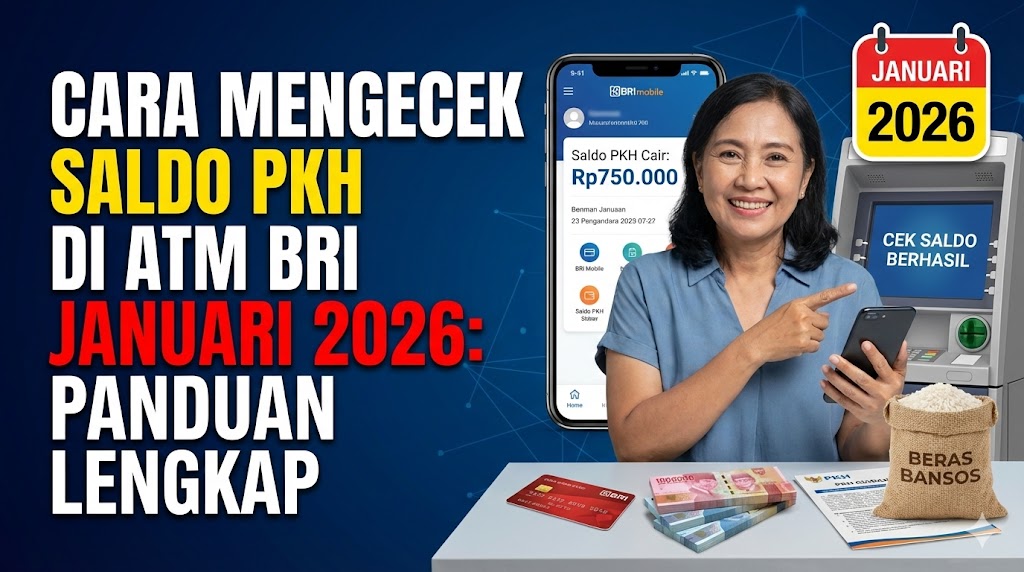 Cara Mengecek Saldo PKH di ATM BRI Januari 2026: Panduan Lengkap