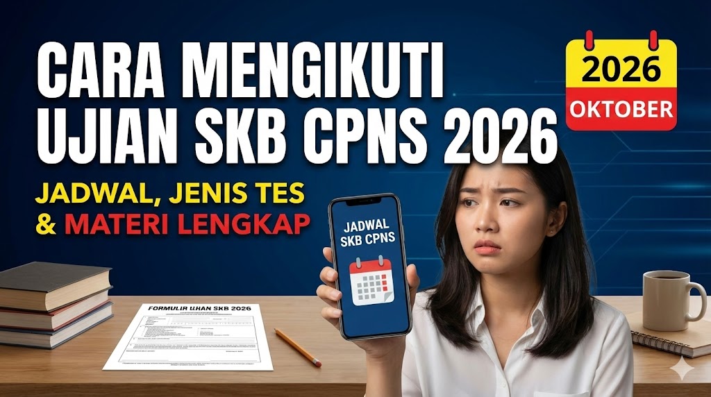 Cara Mengikuti Ujian SKB CPNS 2026 Sesuai Formasi: Jadwal, Jenis Tes & Materi Lengkap