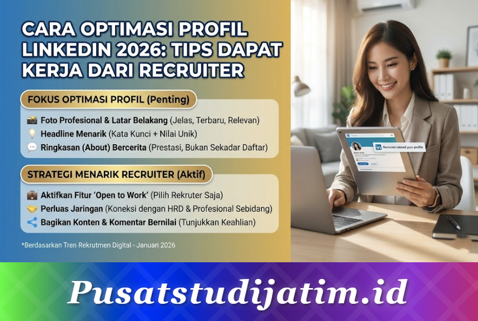 Cara Optimasi Profil LinkedIn 2026: Tips Dapat Kerja dari Recruiter
