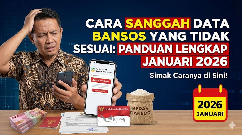Cara Sanggah Data Bansos yang Tidak Sesuai: Panduan Lengkap Januari 2026