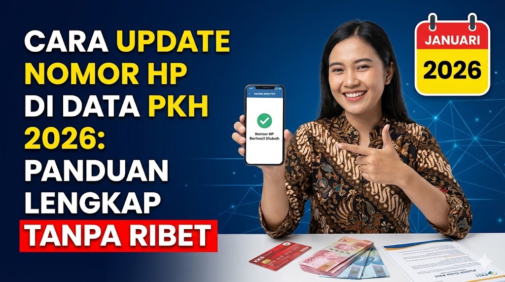Cara Update Nomor HP di Data PKH 2026: Panduan Lengkap Tanpa Ribet