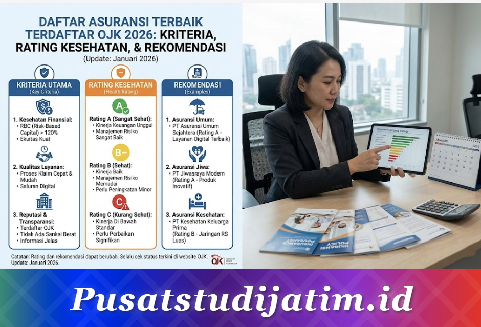 Daftar Asuransi Terbaik Terdaftar OJK 2026: Kriteria, Rating Kesehatan, dan Rekomendasi