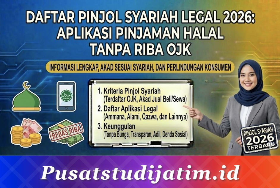 Daftar Pinjol Syariah Legal 2026: Aplikasi Pinjaman Halal Tanpa Riba OJK