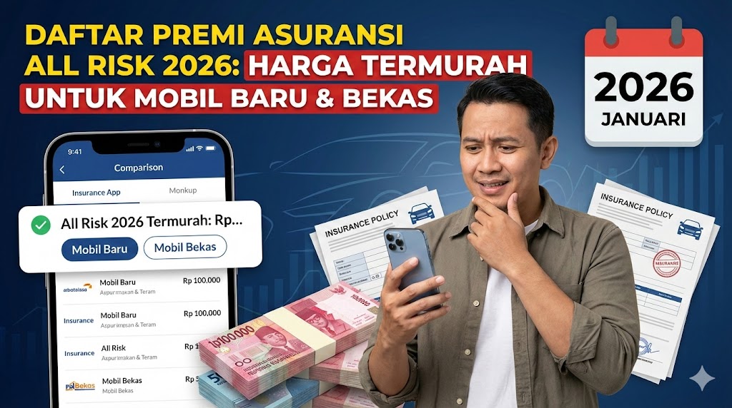Daftar Premi Asuransi All Risk 2026: Harga Termurah untuk Mobil Baru dan Bekas