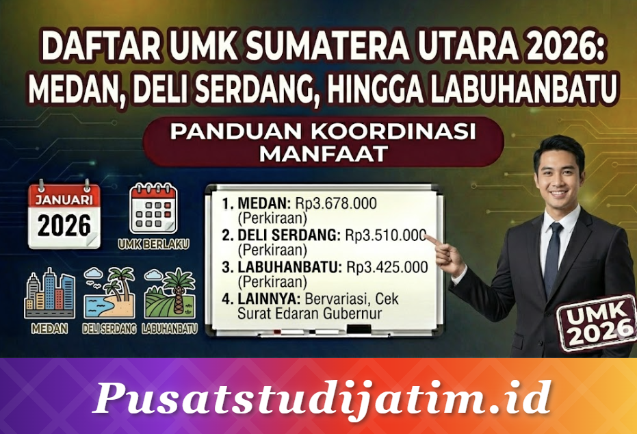 Daftar UMK Sumatera Utara 2026: Medan, Deli Serdang, hingga Labuhanbatu