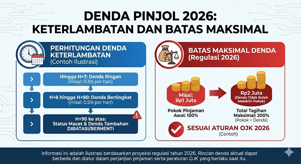 Denda Pinjol 2026: Keterlambatan dan Batas Maksimal