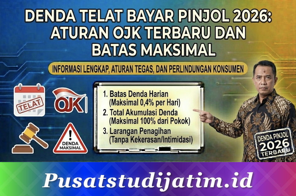 Denda Telat Bayar Pinjol 2026: Aturan OJK Terbaru dan Batas Maksimal