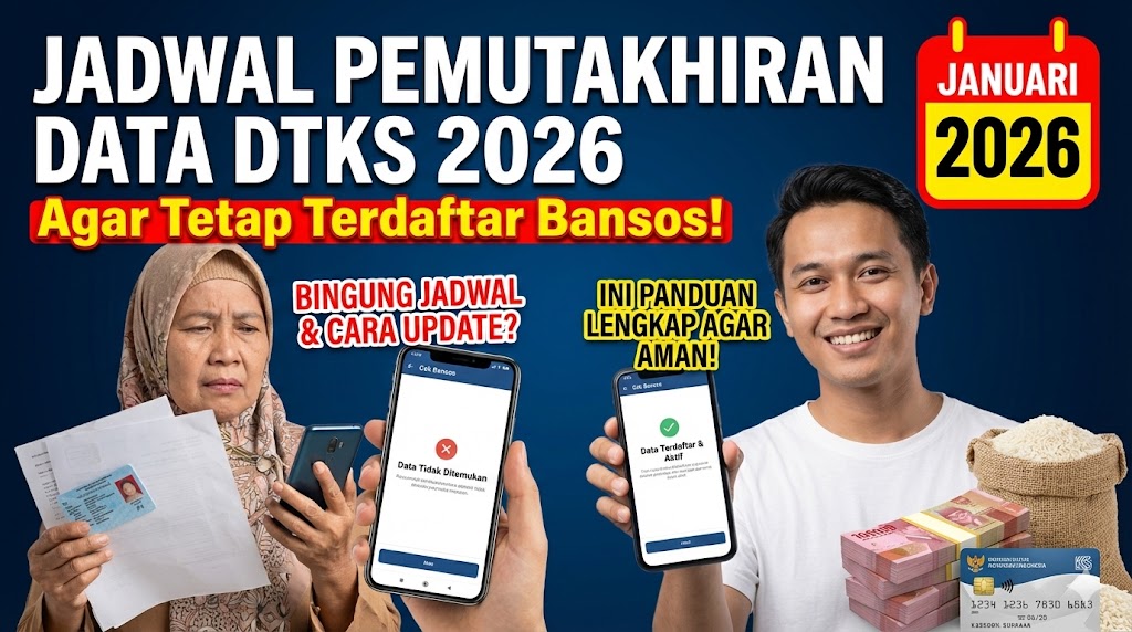 Jadwal Pemutakhiran Data DTKS 2026: Panduan Lengkap agar Tetap Terdaftar Bansos