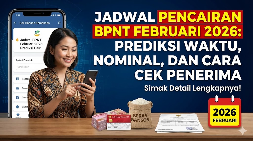 Jadwal Pencairan BPNT Februari 2026: Prediksi Waktu, Nominal, dan Cara Cek Penerima